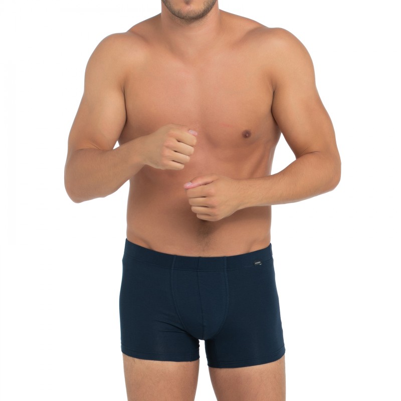 Hanro_2-er Set_Trunks_Blau & Lila