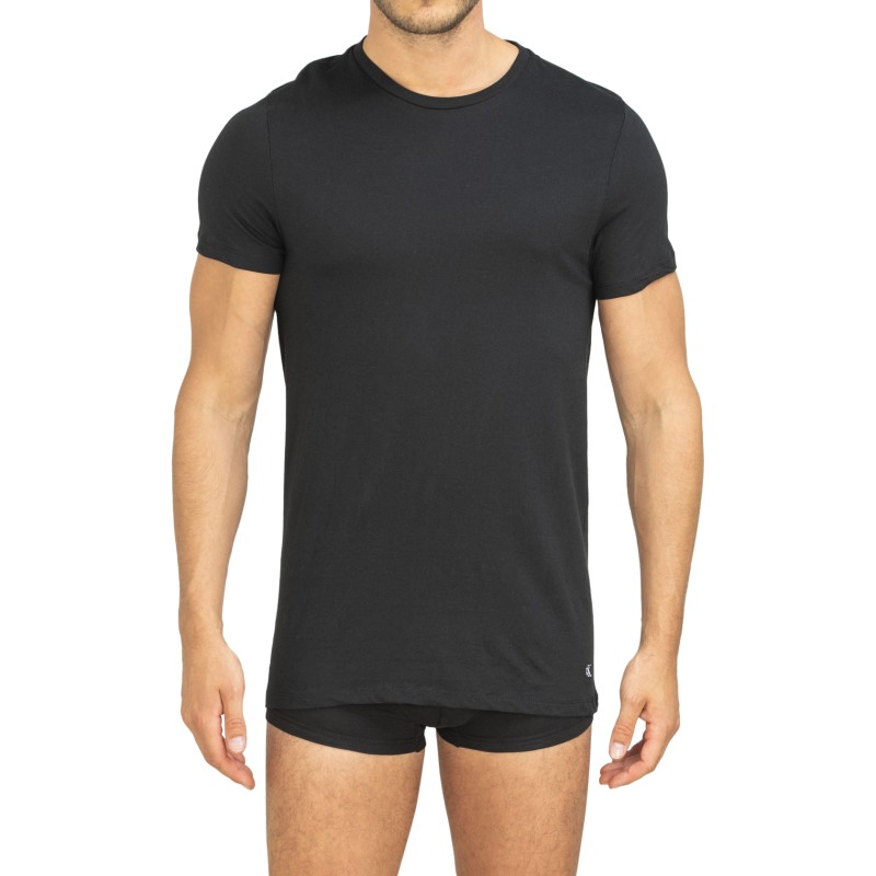 Boxerman_Calvin Klein_3-er Set_T-Shirt_Weiß_Schwarz_Grau