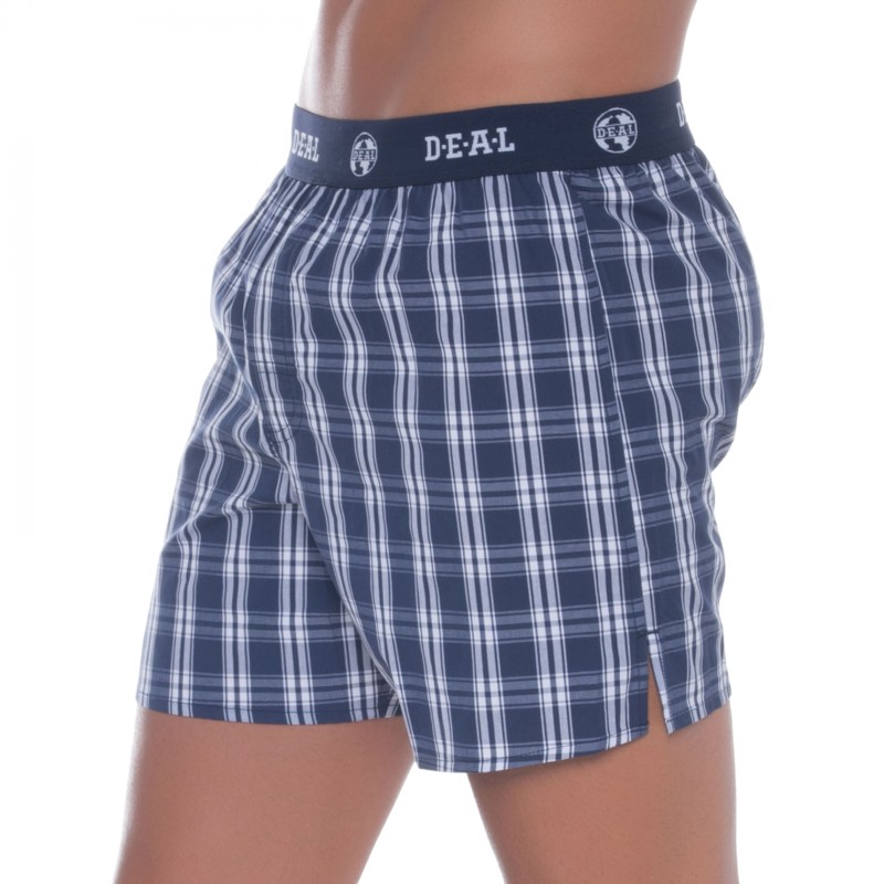 D.E.A.LInternational_Boxershorts_Blau&Weiß_kariert