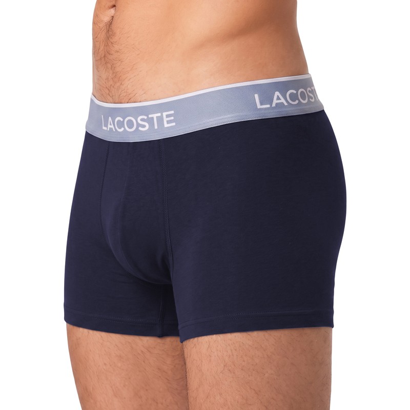 Lacoste_3-erSet_Trunks_Blau_mitverschiedenfarbigemWebbund