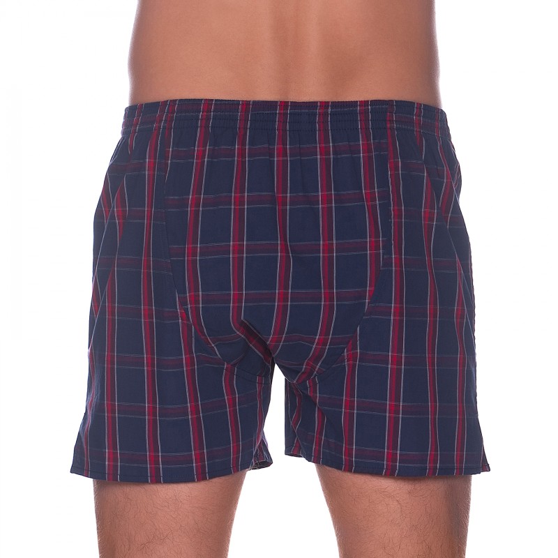 Boxerman_Herrenunterwäsche_D.E.A.LInternational_Boxershorts_Blau_kariert