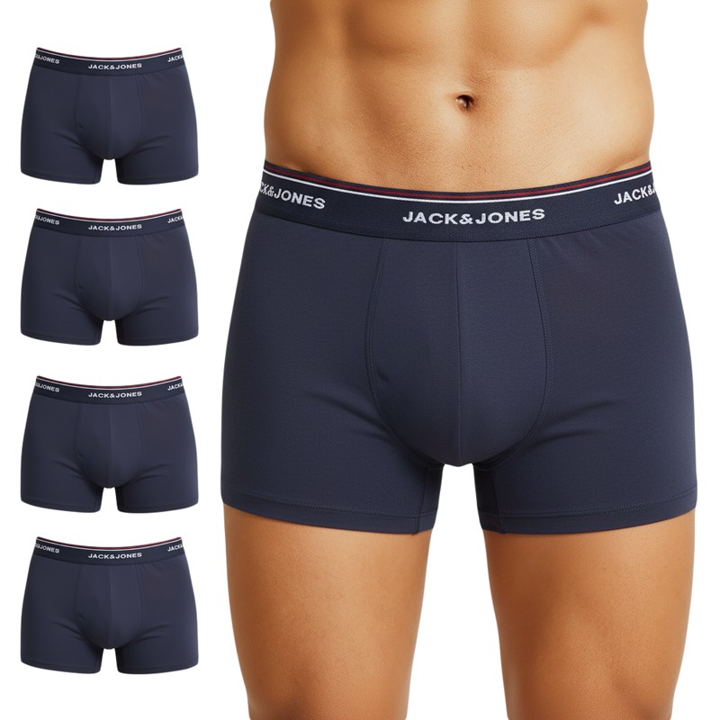 Jack & Jones 5-er Set Trunks Dunkelblau günstig online kaufen