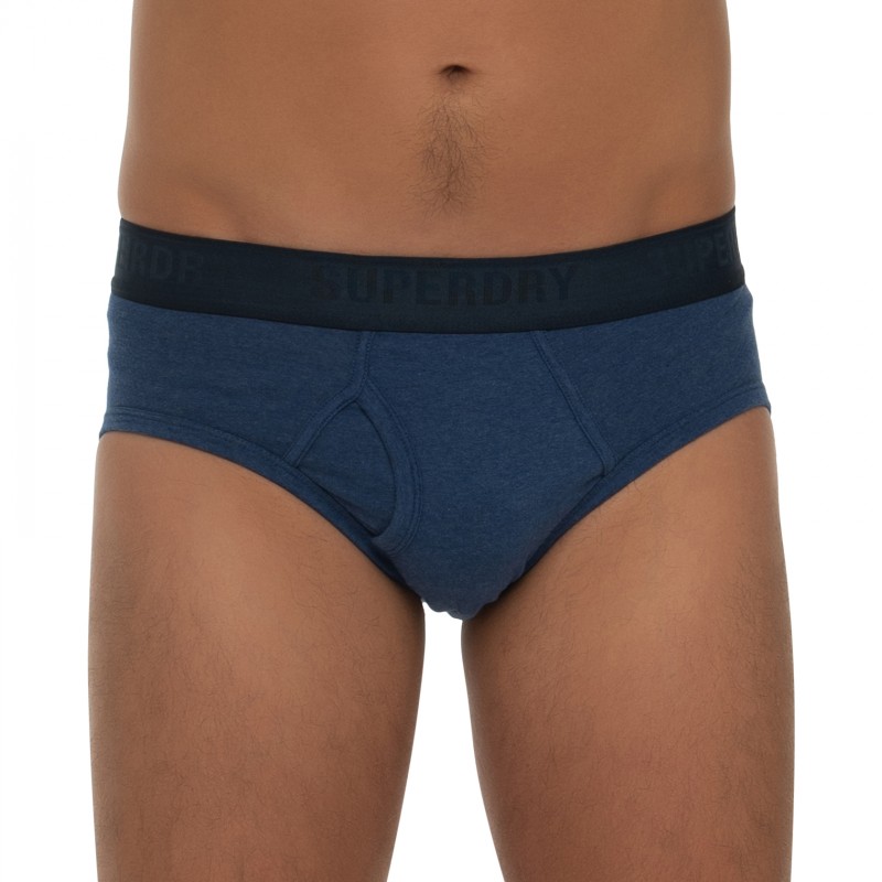 Boxerman_Herrenunterwäsche_Superdry_3-er Set_Slips_Blau