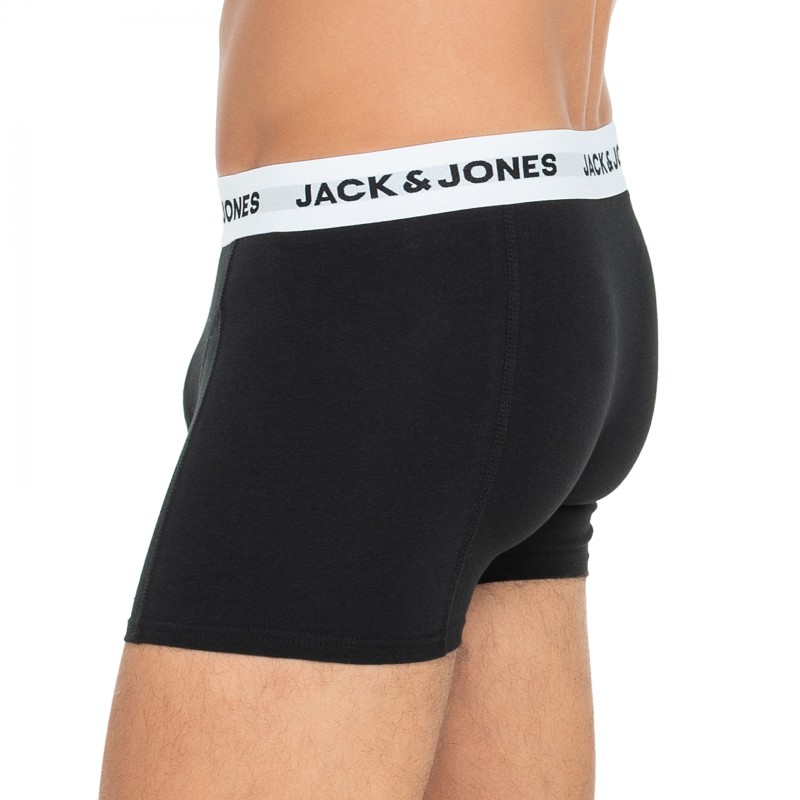 Jack & Jones 3-er Set Trunks Schwarz
