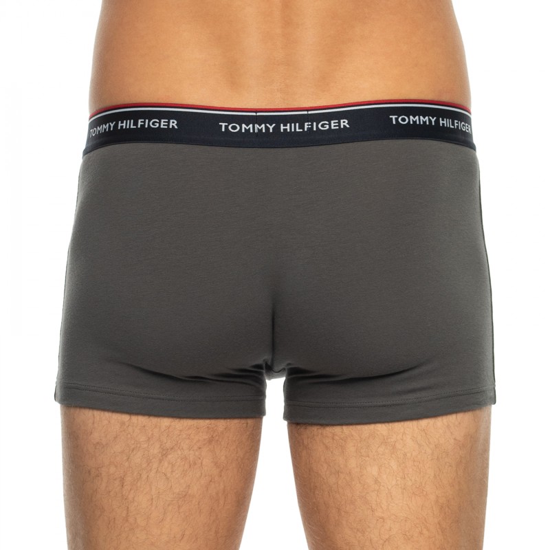 TommyHilfiger_3-erSet_Trunks_Blau,Grau&Bordeaux