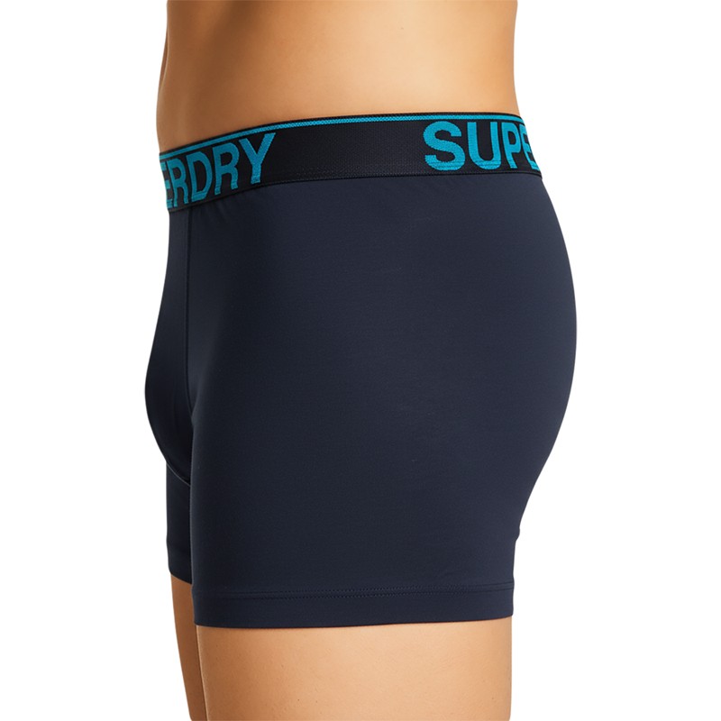 Superdry_3-er_Set_Trunks_Dunkelblau,_Blau-Weiß_gestreift_ &_Grau