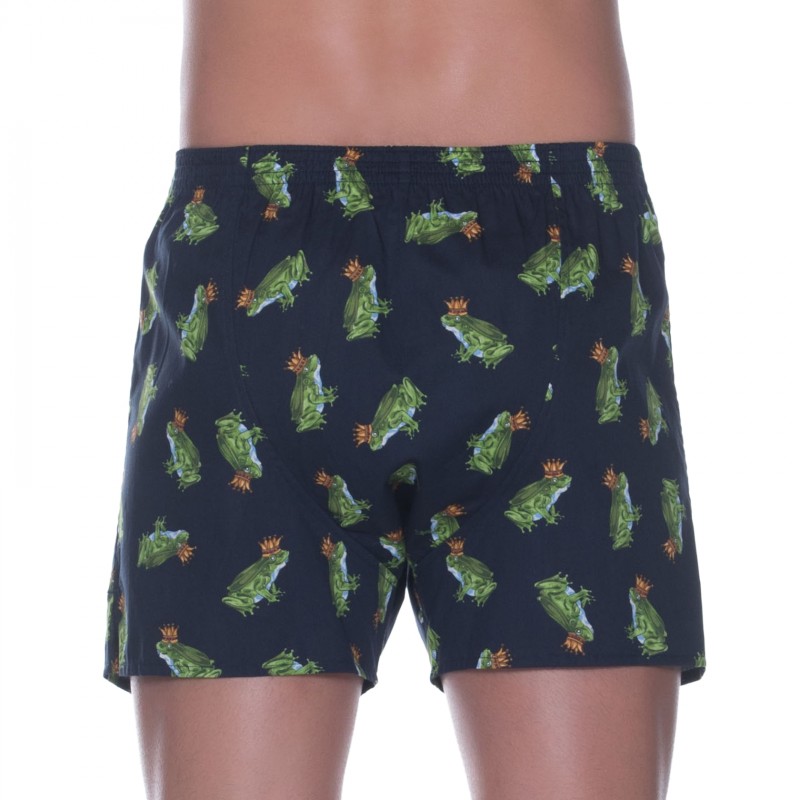 D.E.A.LInternational_Boxershorts_Blau_mitFroschMotiv