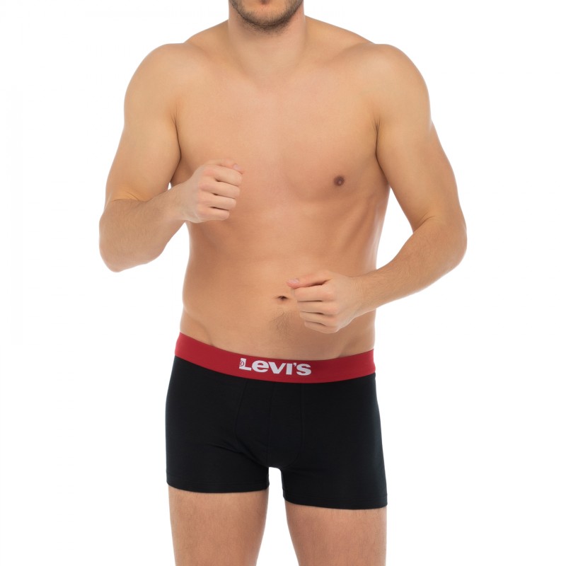 Levi's_2-erSet_Trunks_Schwarz&Rot