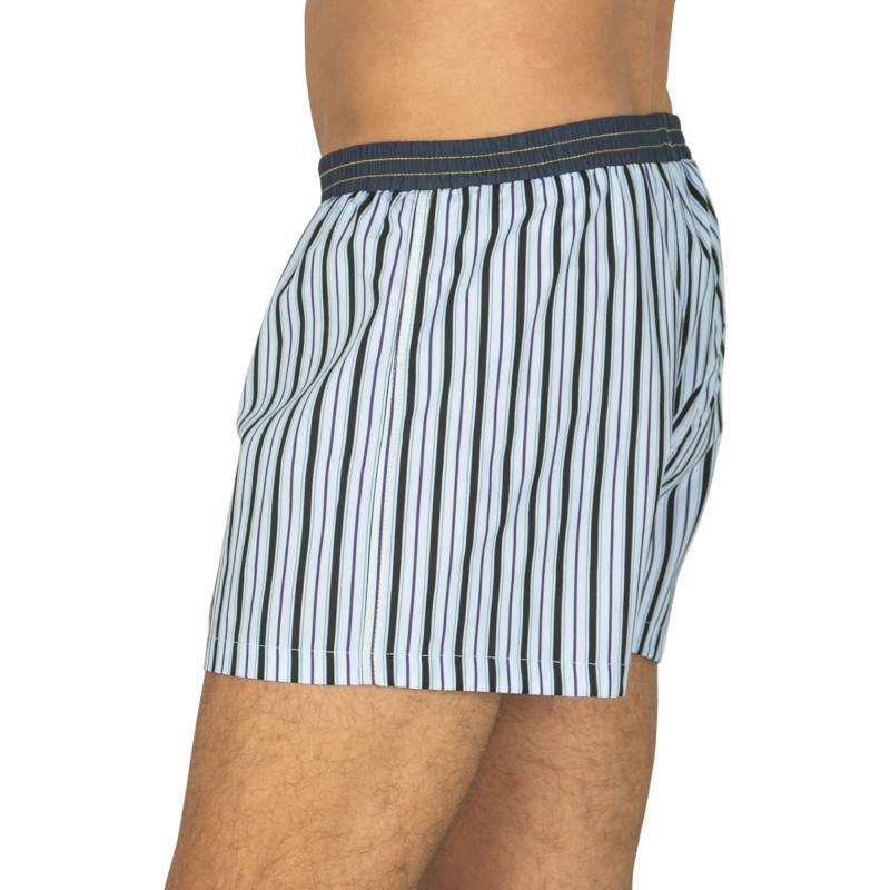 Unabux_Boxershorts_Hellblau_Gestreift