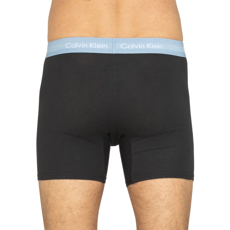 CalvinKlein_3-erSet_BoxerBriefs_Schwarz_mitverschiedenfarbigemWebbund