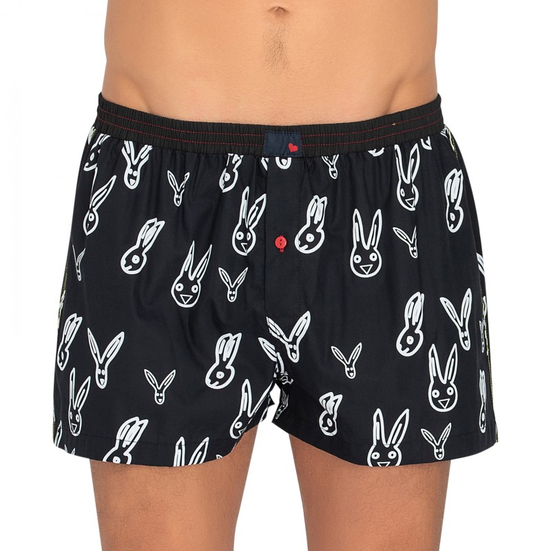 Unabux_Boxershorts_Schwarz_mitMotiv