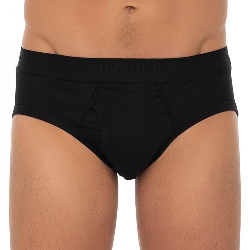 Boxerman_Herrenunterwäsche_Superdry_3-er Set_Slips_Schwarz