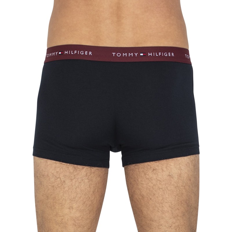 TommyHilfiger_3-erSet_Trunks_Blau_mitverschiedenfarbigemWebbund