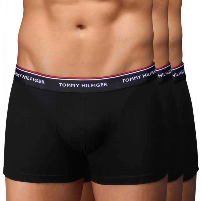 Tommy Hilfiger 3er-Set Stretch Trunks Schwarz
