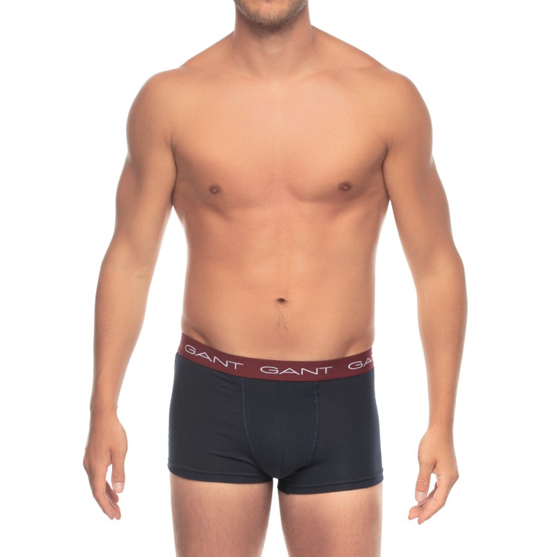 GANT_3-erSet_Trunks_Blau_mitverschiedenfarbigemWebbund