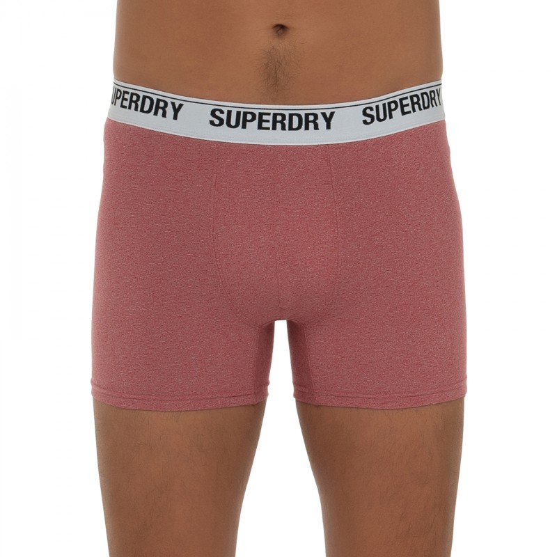 Boxerman_Herrenunterwäsche_Boxershorts_Superdry_2-er Set_Sport Boxer_Rot