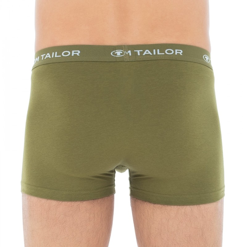 TomTailor_3-erSet_Trunks_Blau,Weiß&Khaki_gestreift