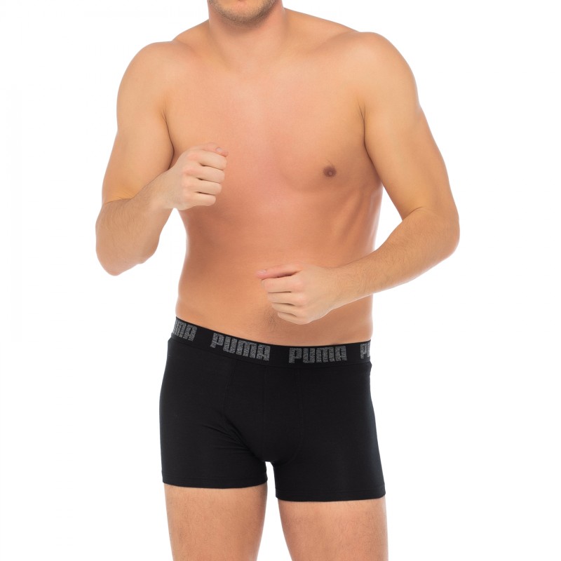 Puma_4-erSet_Boxer_Schwarz_mitverschiedenfarbigemWebbund