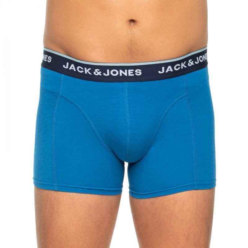 Boxerman_Herrenunterwäsche_Boxershorts_Jack & Jones_3-er Set_Trunks_Blau Pink & Türkis