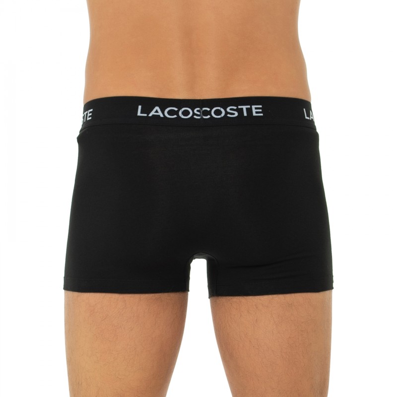 Boxerman_Herrenunterwäsche_Boxershorts_Lacoste_5-er Set_Trunks_Schwarz