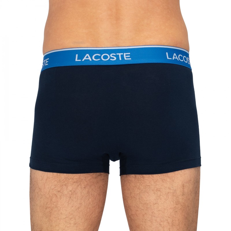 Lacoste_3-erSet_Trunks_Dunkelblau_mitverschiedenfarbigemWebbund