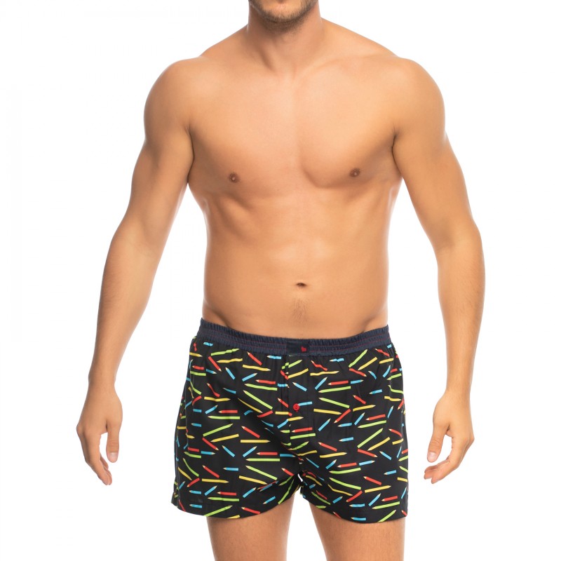 Unabux_Boxershorts_Schwarz&Blau_mitAll-OverPrint