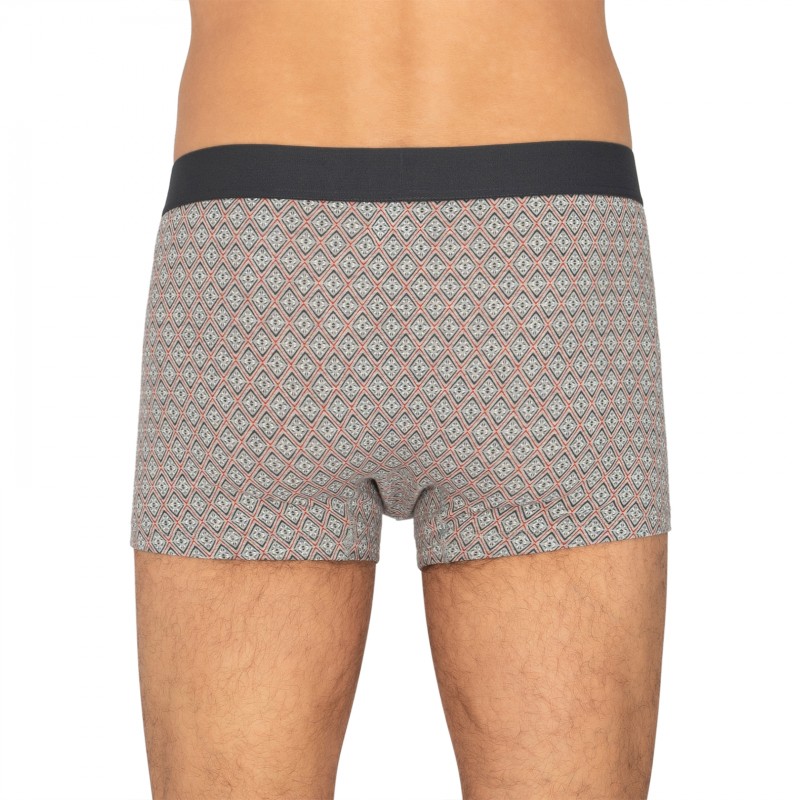 Schiesser_3-erSet_Shorts_Schwarz&Grau_mitMuster