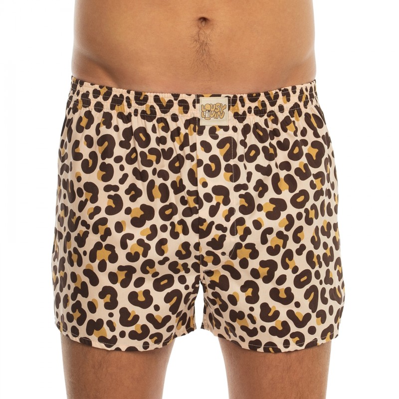 LousyLivin_2-erSet_Boxershorts_Blau&Beige_mitMotiv