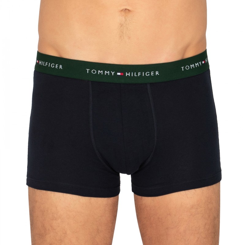 TommyHilfiger_5-erSet_Trunks_Schwarz_mitverschiedenfarbigemWebbund