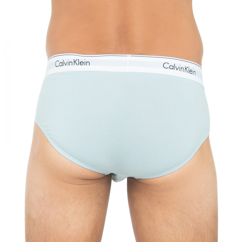 Boxerman_Herrenunterwäsche_Calvin Klein_3-er Set_Slips_Blau Grau & Hellblau