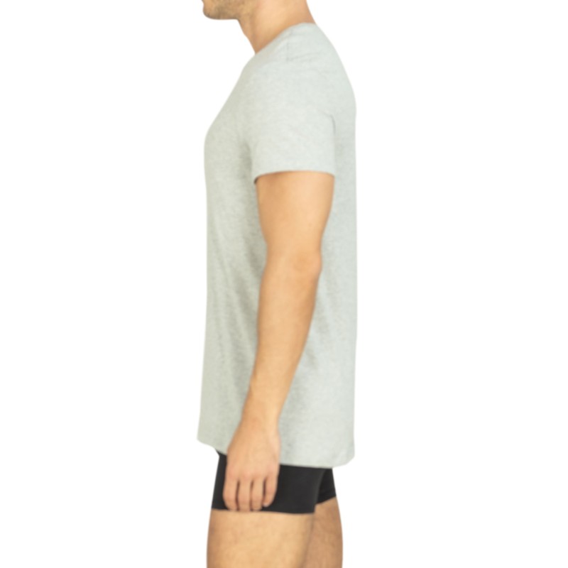 Calvin Klein 3-er Set T-Shirt Weiß, Grau & Blau