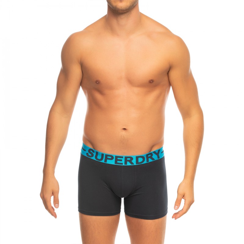 Superdry_3-erSet_BoxerBriefs_Blau&Grün