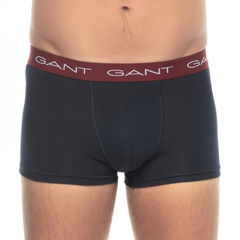 GANT_3-erSet_Trunks_Blau_mitverschiedenfarbigemWebbund