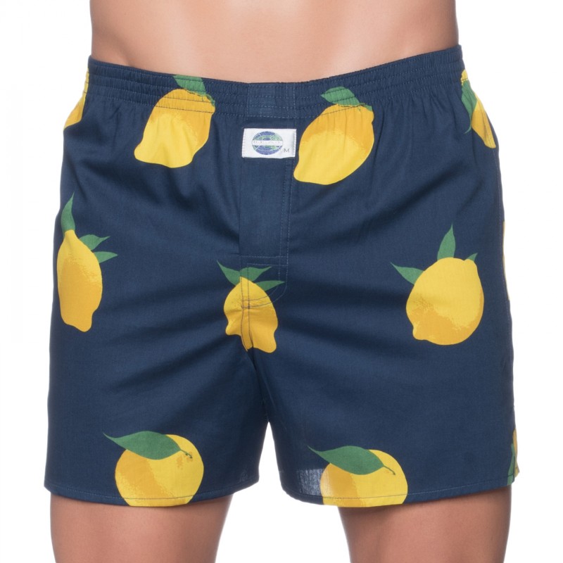 D.E.A.L International Boxershorts Dunkelblau mit Zitronen günstig online kaufen