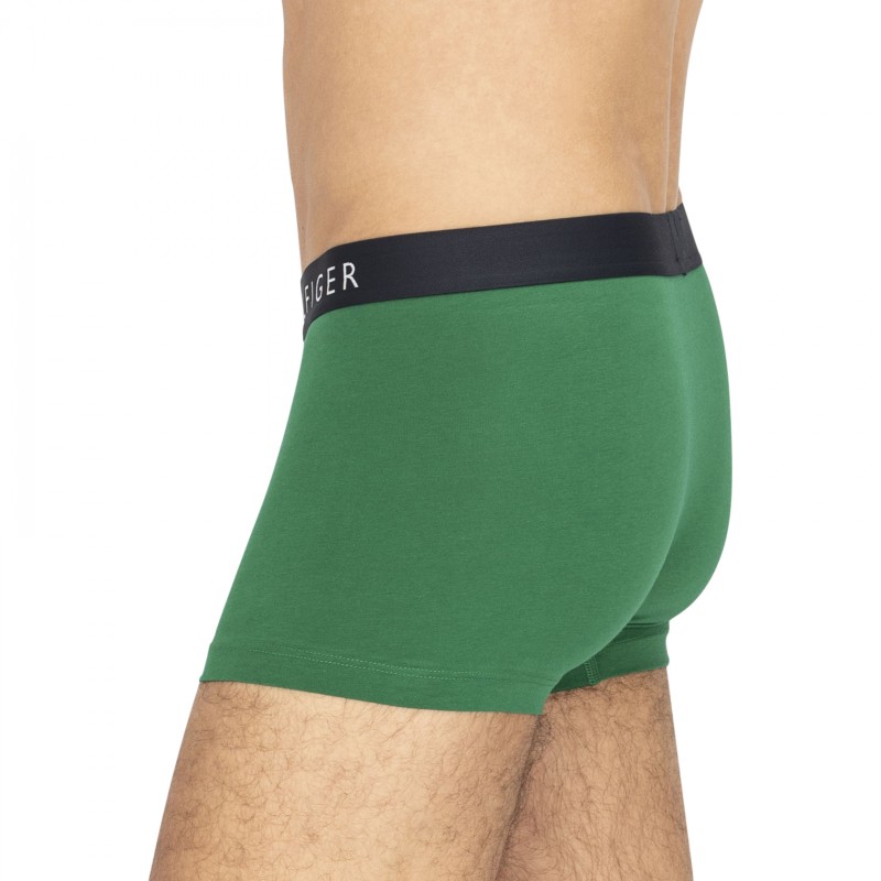 Tommy Hilfiger 3-er Set Trunks Blau, Dunkelblau & Grün