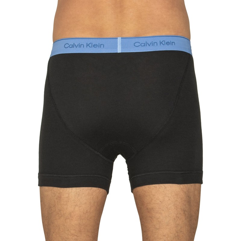CalvinKlein_3-erSet_BoxerBriefs_Schwarz_mitverschiedenfarbigem_Webbund