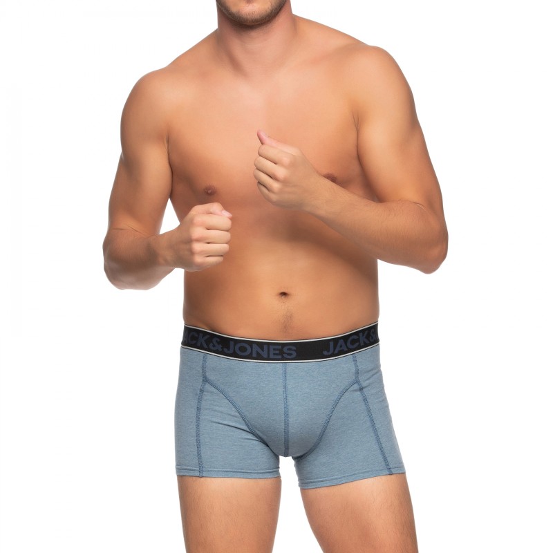Boxerman_Herrenunterwäsche_Boxershorts_Jack & Jones_3-er Set_Trunks_Blau