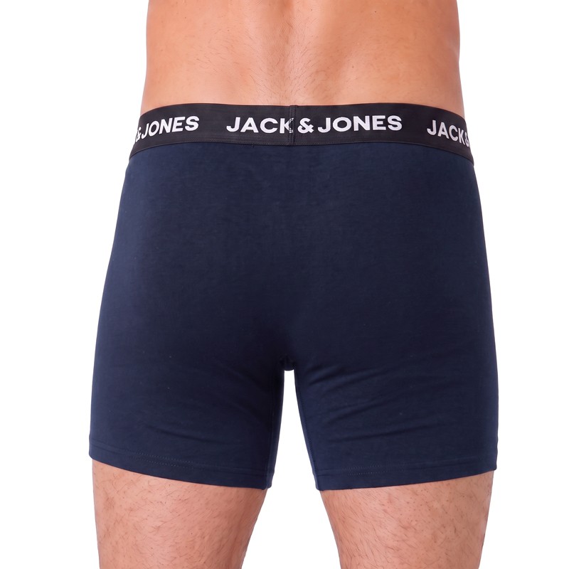 Jack & Jones 5-er Set Trunks Blau & Schwarz