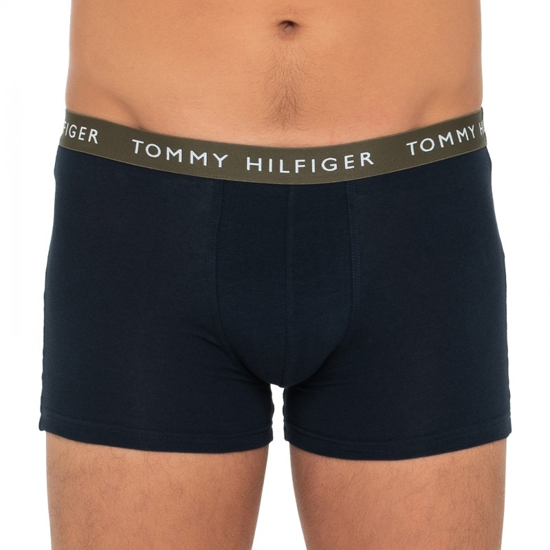 Boxerman_Herrenunterwäsche_Boxershorts_Tommy Hilfiger_3-er Set_Trunks_Dunkelblau