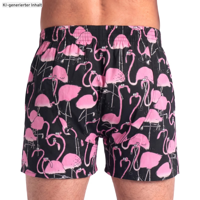 LousyLivin_3-erSet_Boxershorts_Flamingo