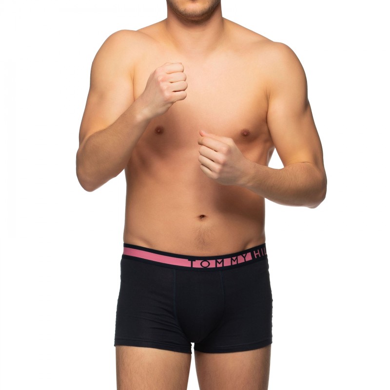 Boxerman_Herrenunterwäsche_Boxershorts_Tommy Hilfiger_3-er Set_Trunks_Dunkelblau