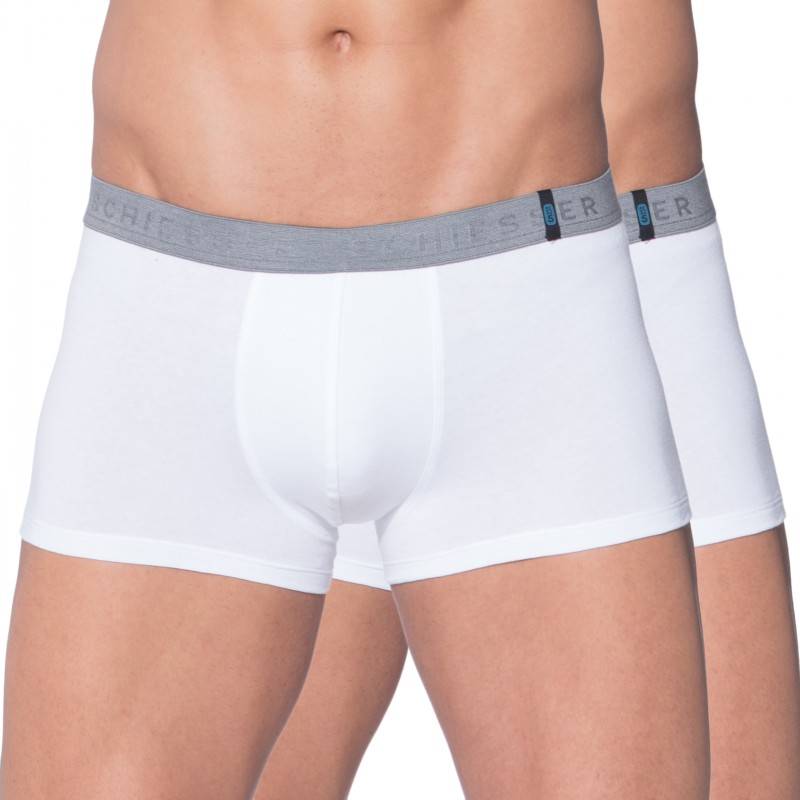Schiesser 2-er Set Shorts Weiß