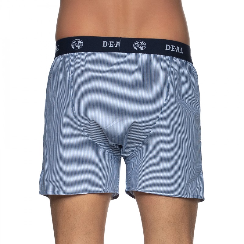 Boxerman_Herrenunterwäsche_D.E.A.L International_Boxershorts_Blau_Streifen