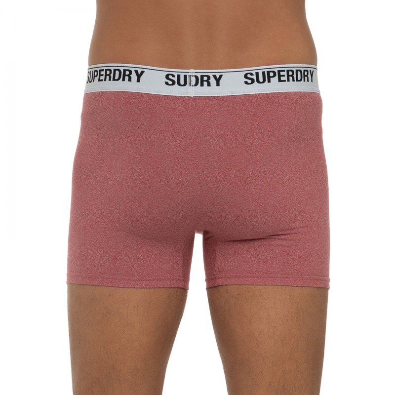 Boxerman_Herrenunterwäsche_Boxershorts_Superdry_2-er Set_Sport Boxer_Rot