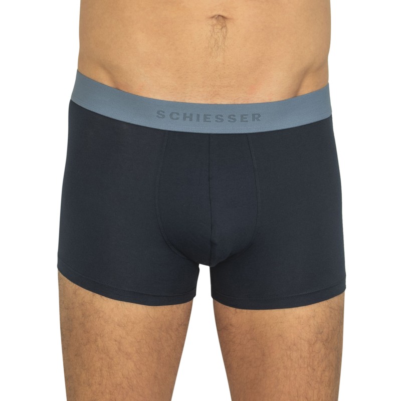 Schiesser_5-er Set_Trunks_Blau