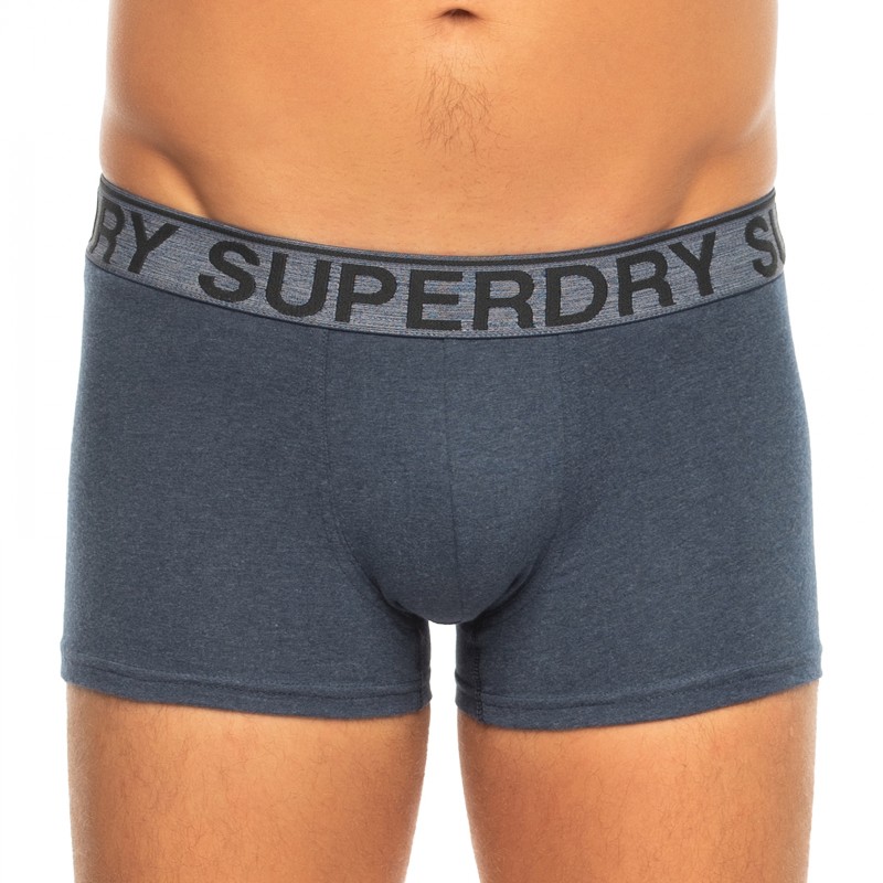 Superdry_3-erSet_Trunks_Blau