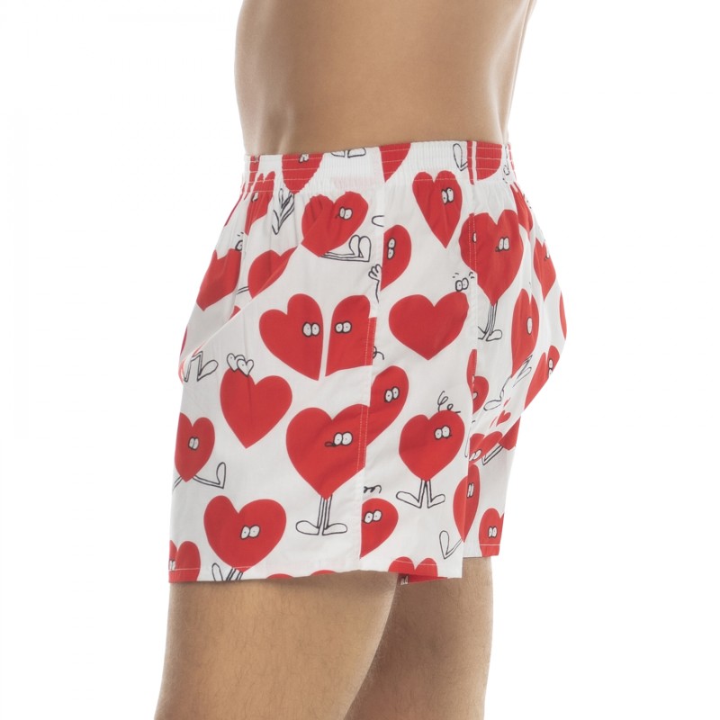 LousyLivin_2-erSet_Boxershorts_Rot&Weiß_mitMotiv