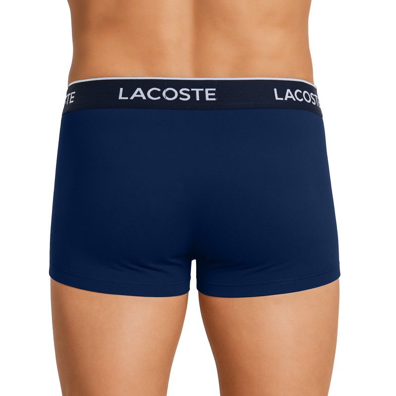 Lacoste 3-er Set Trunks Blau, Rot & Dunkelblau