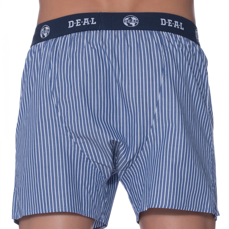 DEAL_Boxershorts_Blau_Längsstreifen