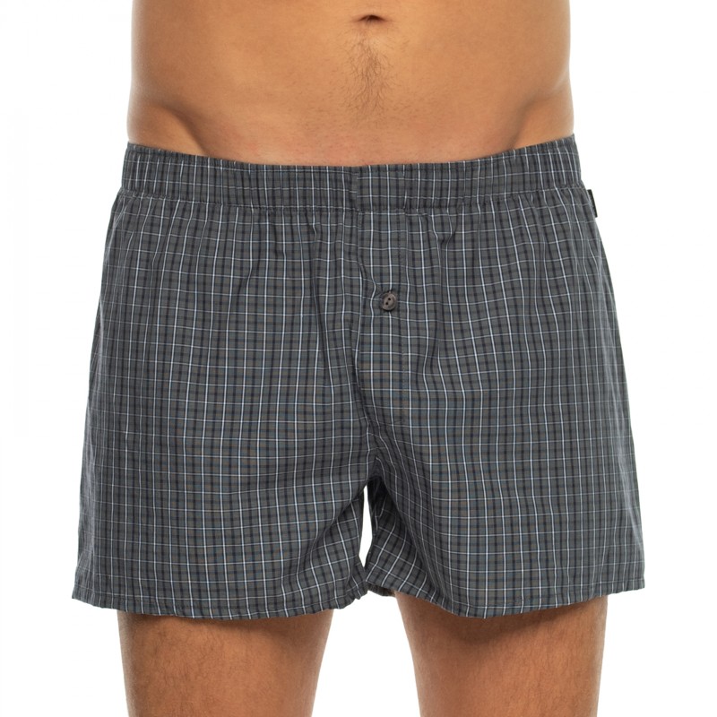 Hanro_Boxershorts_Grau&Blau_kariert